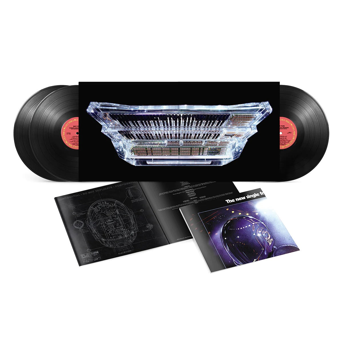 cache Reklame Airfield Random Access Memories 10th Anniversary Edition 3-LP Vinyl – Daft Punk